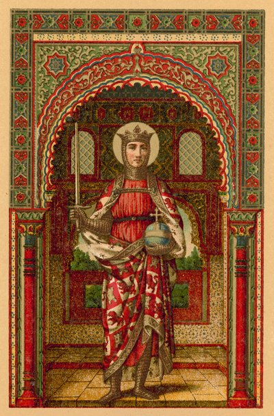 Saint Ferdinand, Roi de Léon et de Castille - French School