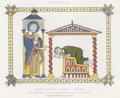 Saint Germain et Heldric à l
