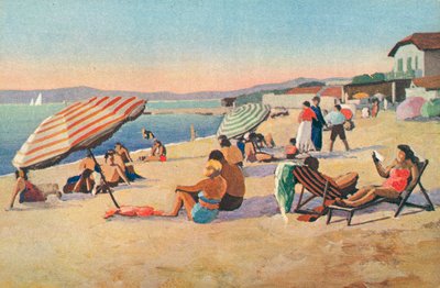 Saint-Tropez : La plage de la bouillabaisse - French School