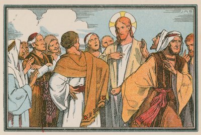 Scène de la vie de Jésus - French School