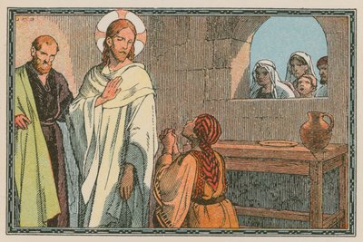 Scène de la vie de Jésus - French School