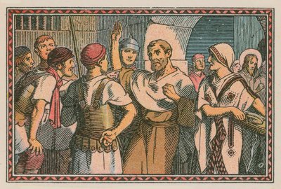 Scène de la vie de Jésus - French School