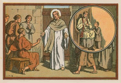 Scène de la vie de Jésus - French School