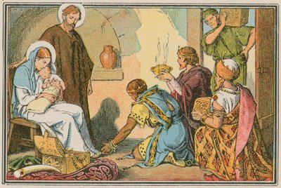 Scène de la vie de Jésus - French School