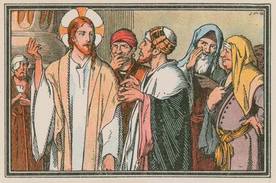 Scène de la vie de Jésus - French School