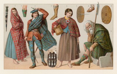 Costume écossais - French School