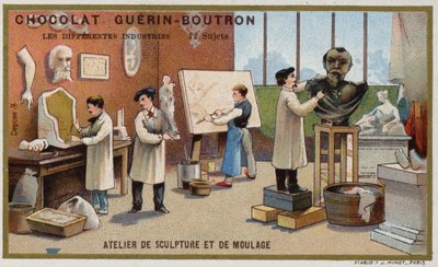 Atelier de sculpture et de moulage - French School