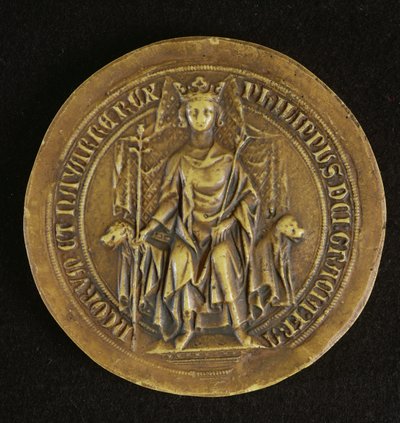 Sceau de Philippe V (1294-1322) Le Long, 1317 - French School