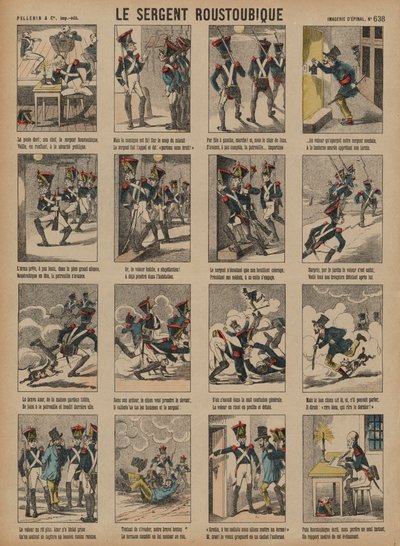 Le sergent Roustoubique - French School