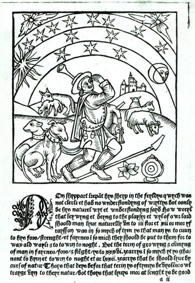 Berger sous le Soleil, la Lune et les Étoiles, d