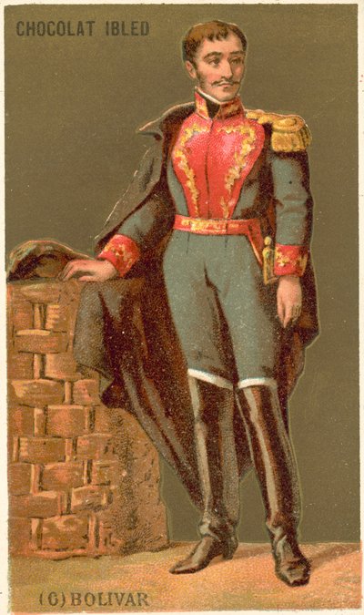Simón Bolívar, chef militaire et politique vénézuélien - French School