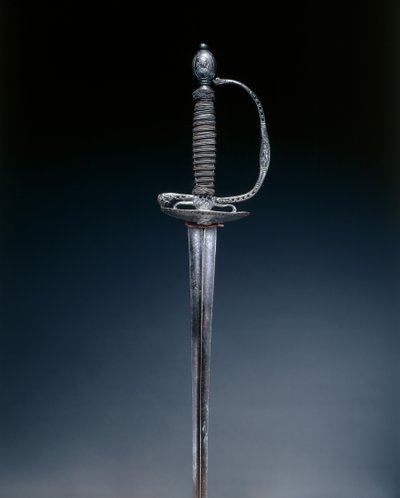 Petite épée, fin des années 1600 - French School