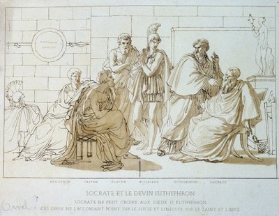 Socrate et le flatteur Euthyphron : Socrate ne peut pas croire aux dieux d