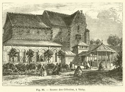 Source des Celestins, a Vichy - French School
