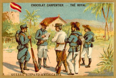 Guerre hispano-américaine - French School