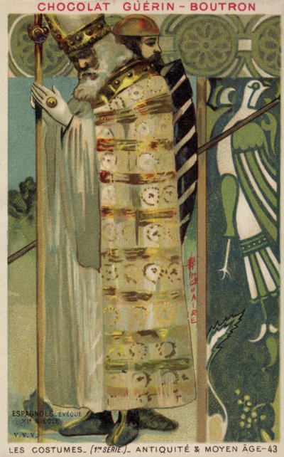 Évêque espagnol, 11e siècle - French School