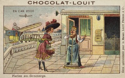 Parler au concierge, année 2000 - French School