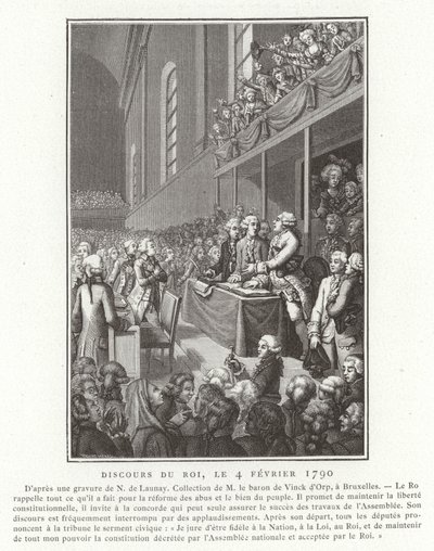 Discours du roi Louis XVI de France à l
