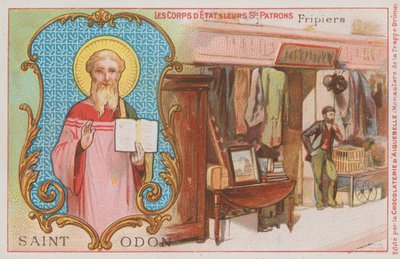 Saint Odon et les vendeurs de vêtements d