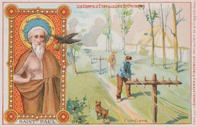 Saint Paul et les cordiers - French School