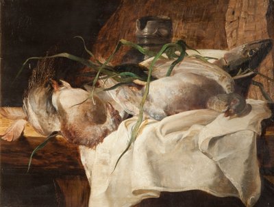 Nature morte avec gibier - French School