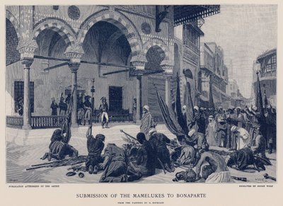 Soumission des Mamelouks à Bonaparte - French School