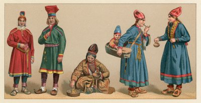 Costume suédois - French School