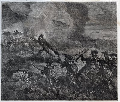 La bataille de Loano a eu lieu les 23-24 novembre 1795 pendant la guerre de la Première Coalition - Nouvelle Encyclopédie Nationale par Maurice La Charest - 1870 - French School
