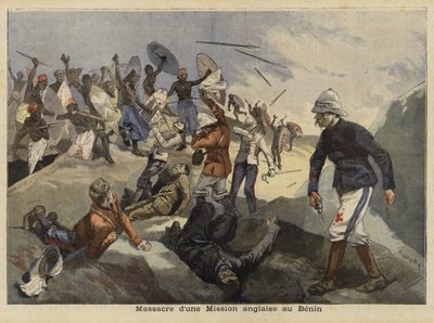 Le massacre de Bénin, 4 janvier 1897 - French School