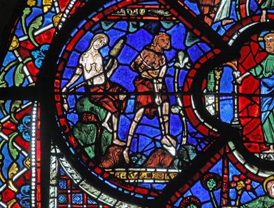 Le Bon Samaritain : Dieu condamne Adam et Ève à travailler - French School