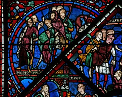 La fenêtre de Joseph : il est vendu par ses frères - French School