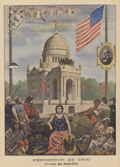 Le pavillon des États-Unis à l