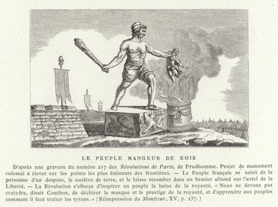 Le Peuple, Mangeur de Rois - French School
