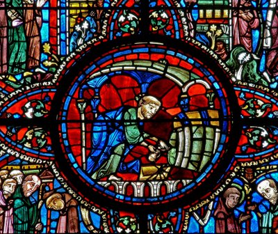 Saint Lubin : tirage du vin dans la cave - French School