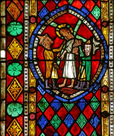 Le Chemin de Croix avec Simon de Cyrène - French School