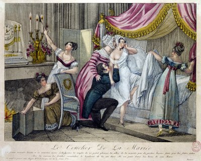 La Nuit de noces, vers 1820 - French School