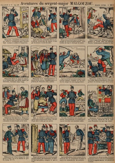 Les aventures du sergent-major Malgouzou - French School