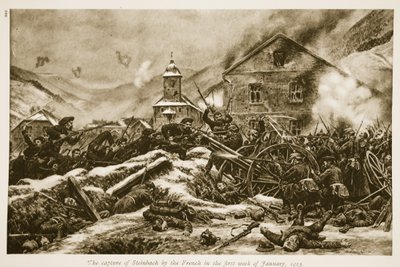 La capture de Steinbach par les Français la première semaine de janvier 1915, 1915-19 - French School