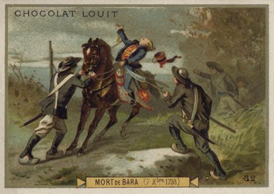 La mort de Joseph Bara, Insurrection vendéenne, Révolution française, 7 décembre 1793 - French School