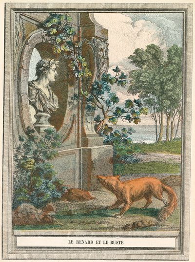 Le renard et le buste - French School