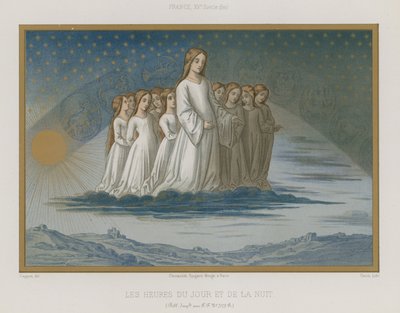 Les heures du jour et de la nuit - French School