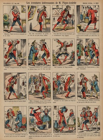 Les aventures intéressantes de Monsieur Pique-Assiette - French School