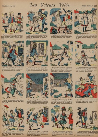 Les voleurs volés - French School