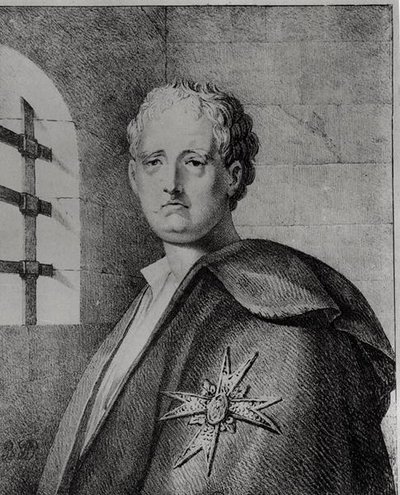 Thomas-Arthur, Comte de Lally (1702-66) dans son cachot - French School