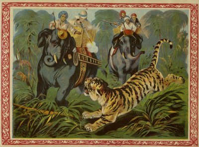 Chasse au tigre - French School