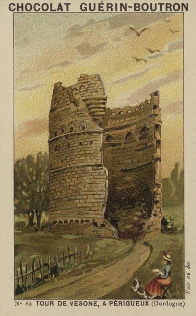 Tour de Vésone, à Périgueux, Dordogne - French School