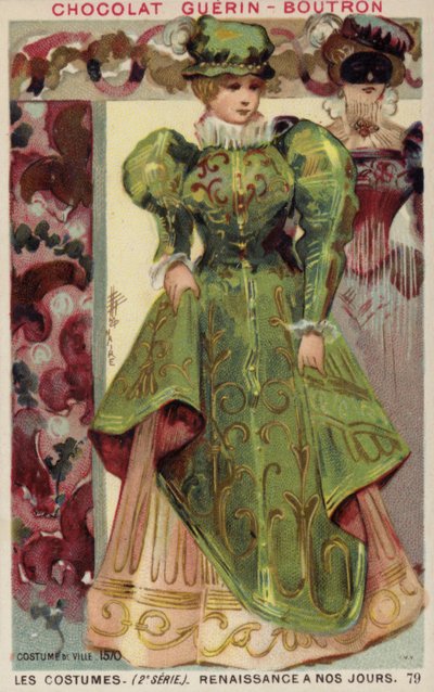 Robe de ville, 1570 - French School