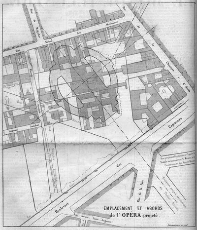 Transformations de Paris sous le Second Empire, Haussmann Paris : plan projeté de l