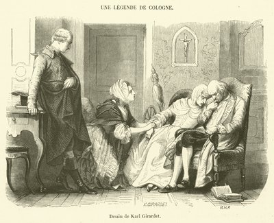 Une Legende de Cologne - French School