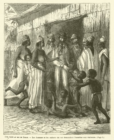 Une visite au roi de Dakar - French School